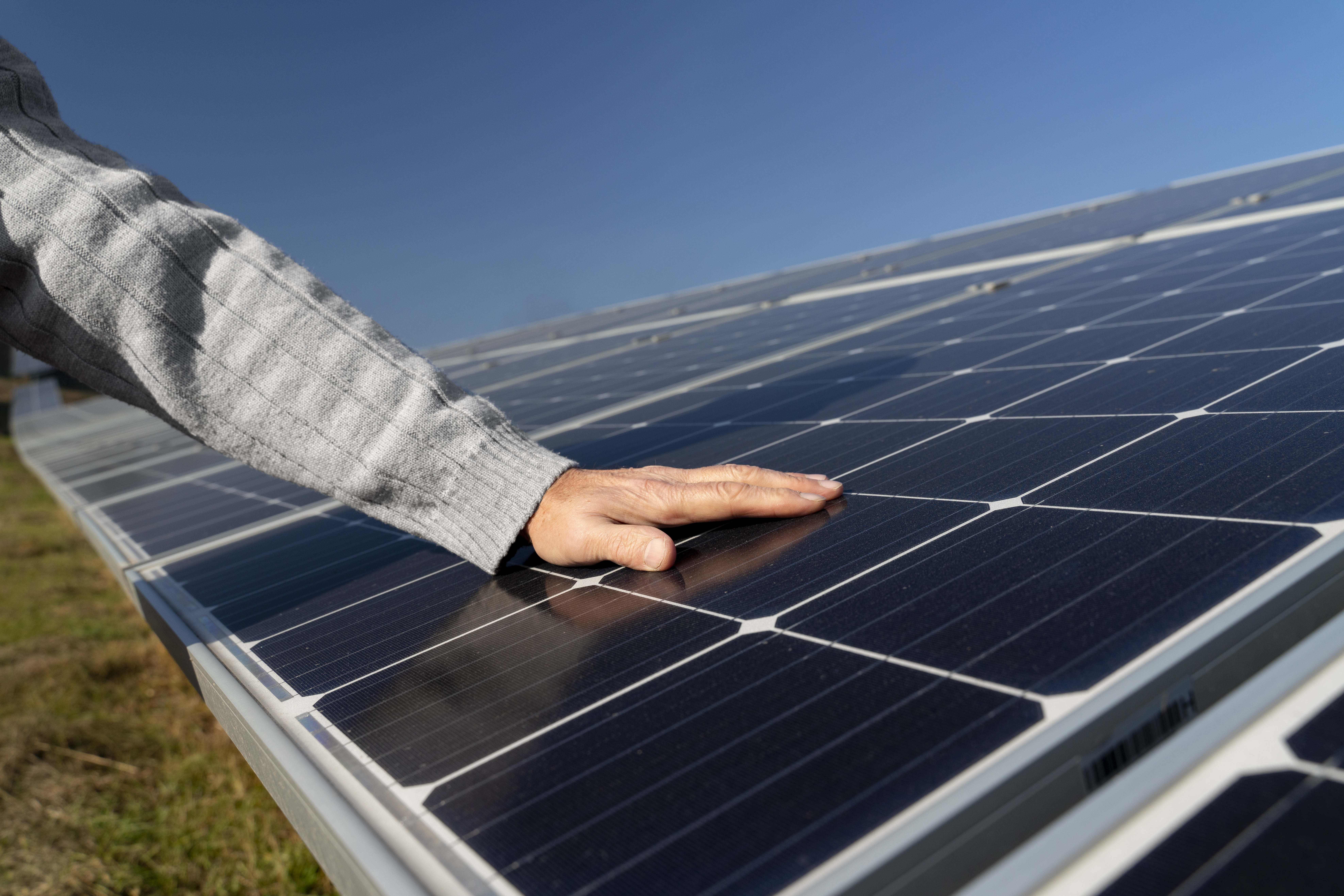 Büro mit Solarstrom
